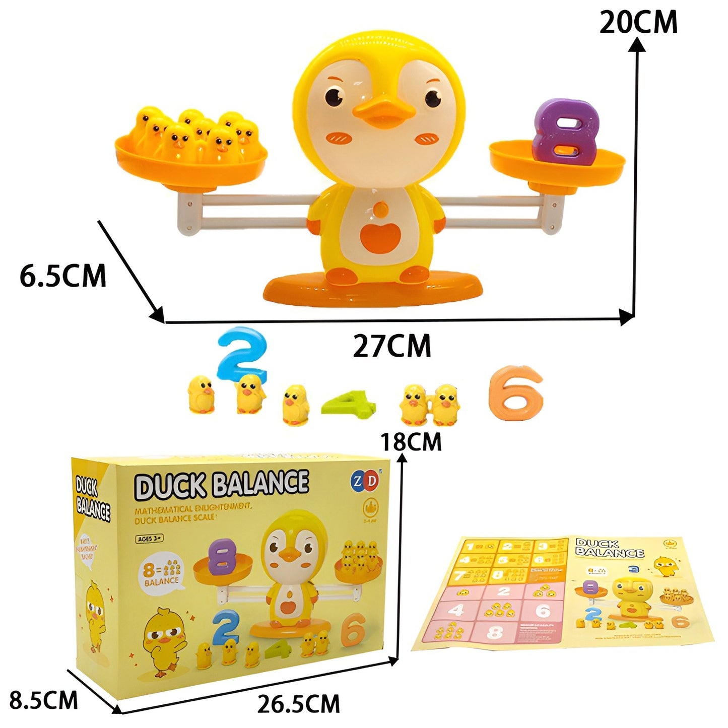 Duck Balance Math Discovery Scale – 3-in-1 Educational Game