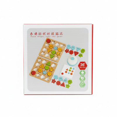 Wooden Shape Matching Speed Challenge – Interactive Puzzle with Bell