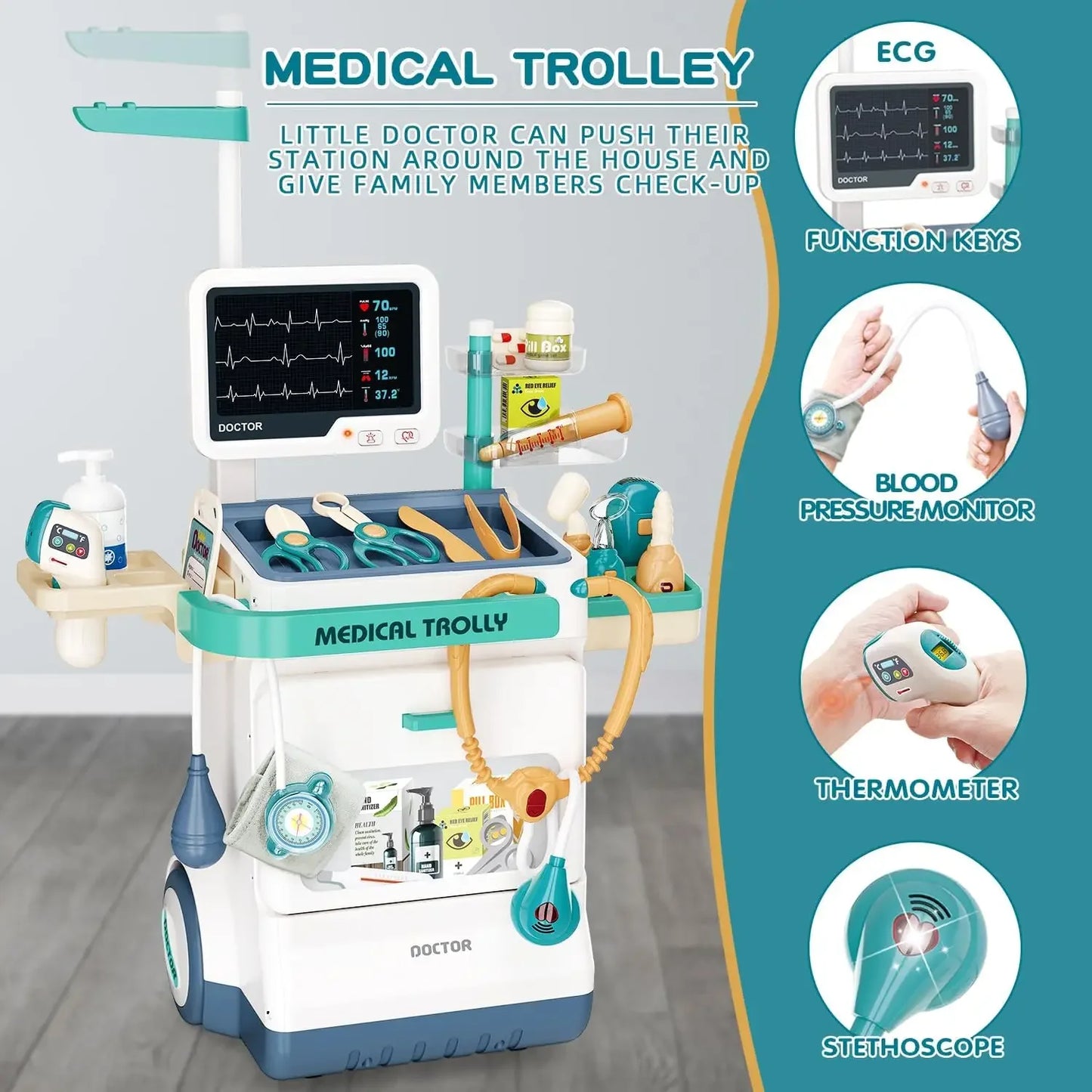 Doctor kit for kids 26 pcs