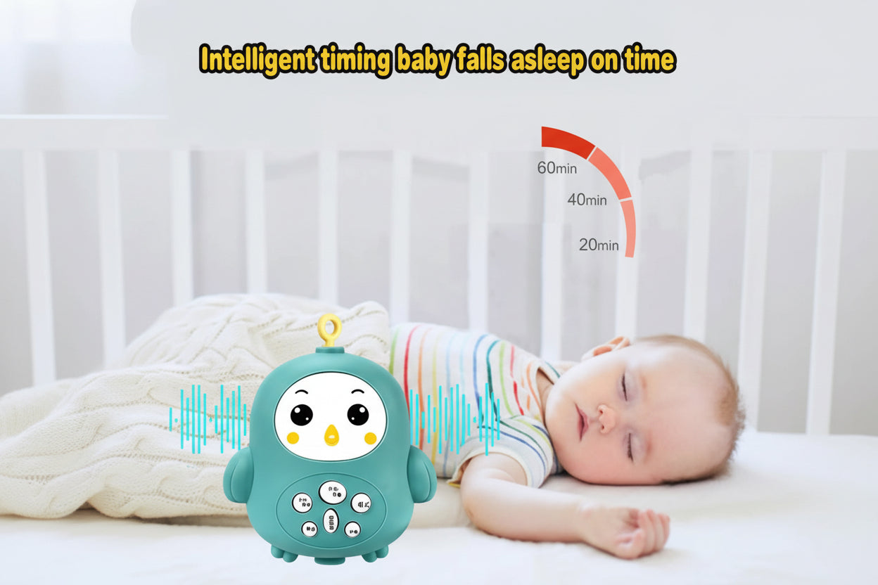 Happy Bed Bell – 360° Rotating Musical Baby Crib Mobile