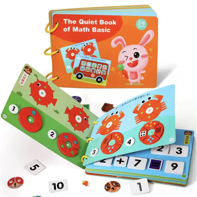 Quiet Interactive Educational Math Book