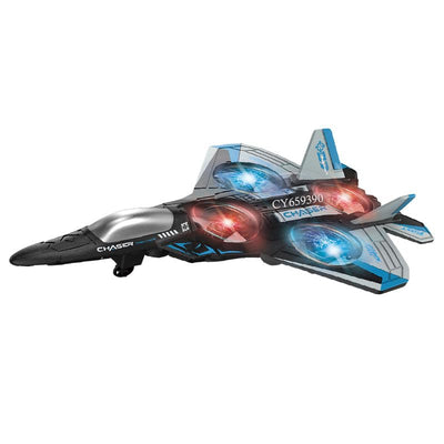 2.4GHz Remote Control Glider Airplane with Light - Mini Drone.