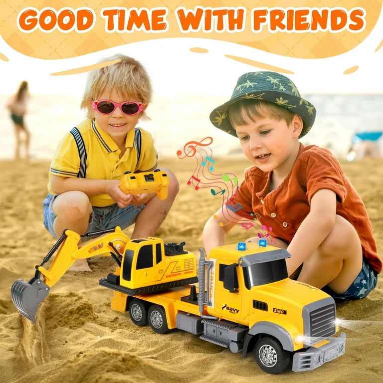 Friction-Powered Construction Loader