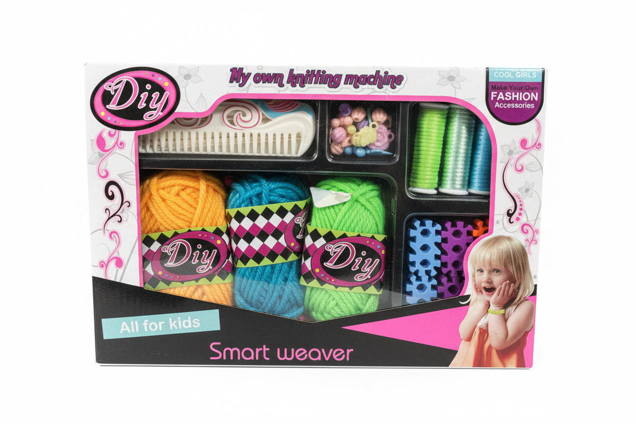 Smart Weaver Jewelry Art Studio – Kids Beads & Jewelry Making Craft Set