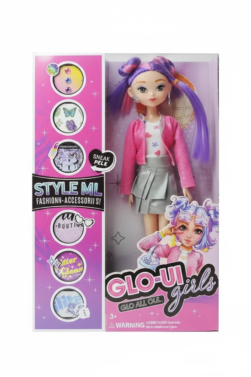 Glo-Up Girls: Sadie Fashion Doll – Dreamy Style & Fierce Surprises