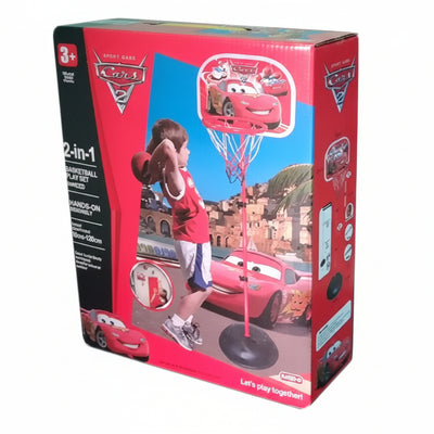Disney Pixar Cars 2-in-1 Athletic Basketball Suite | Ages 3+ | Master Dynamic Balance & Gross Motor Calibrating