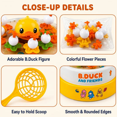 Duck catcher Game Set with Catch Scoops for Kids/Toddlers (age : +3 )