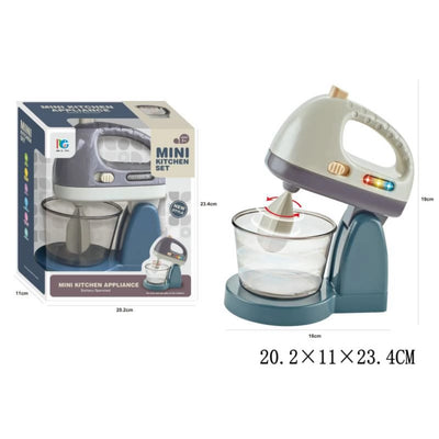 Mini Kitchen Stand Mixer | Ages 3+ | Master Culinary Logic & Fine Motor Precision