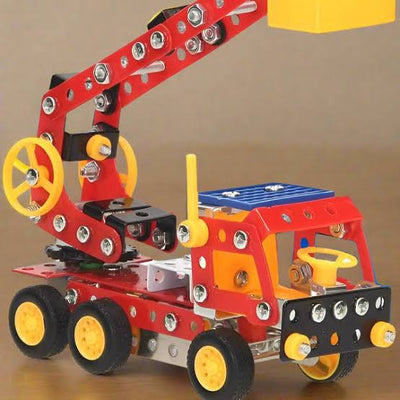Metal Models Micano Fire Rescue – STEM Construction Set (173 Pieces)