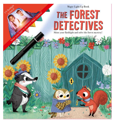Magic Light Up Book: The Forest Detectives – Mystery with UV Flashlight