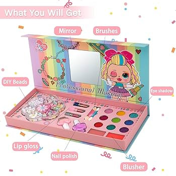 LOL Surprise 2 in 1 Shining Makeup DIY Beads For Kids