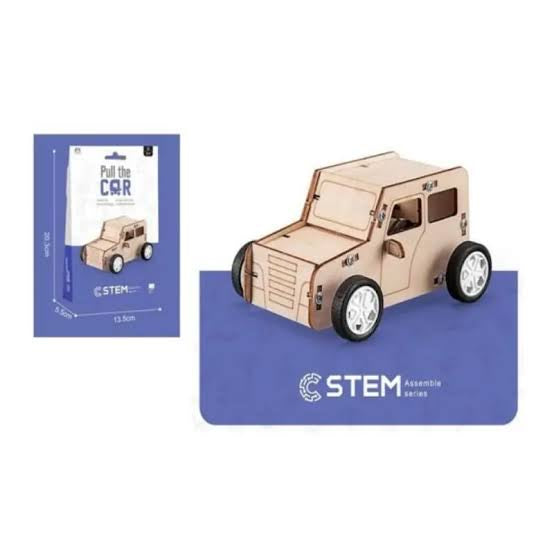 DIY Wooden Cable Car – Self-Powered STEM Engineering Kit