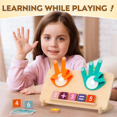 Wooden Montessori Educational Math Toy