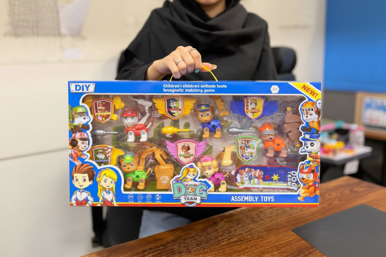 Dog Team Hero DIY Assembly Set – Paw Patrol Inspired Construction Kit