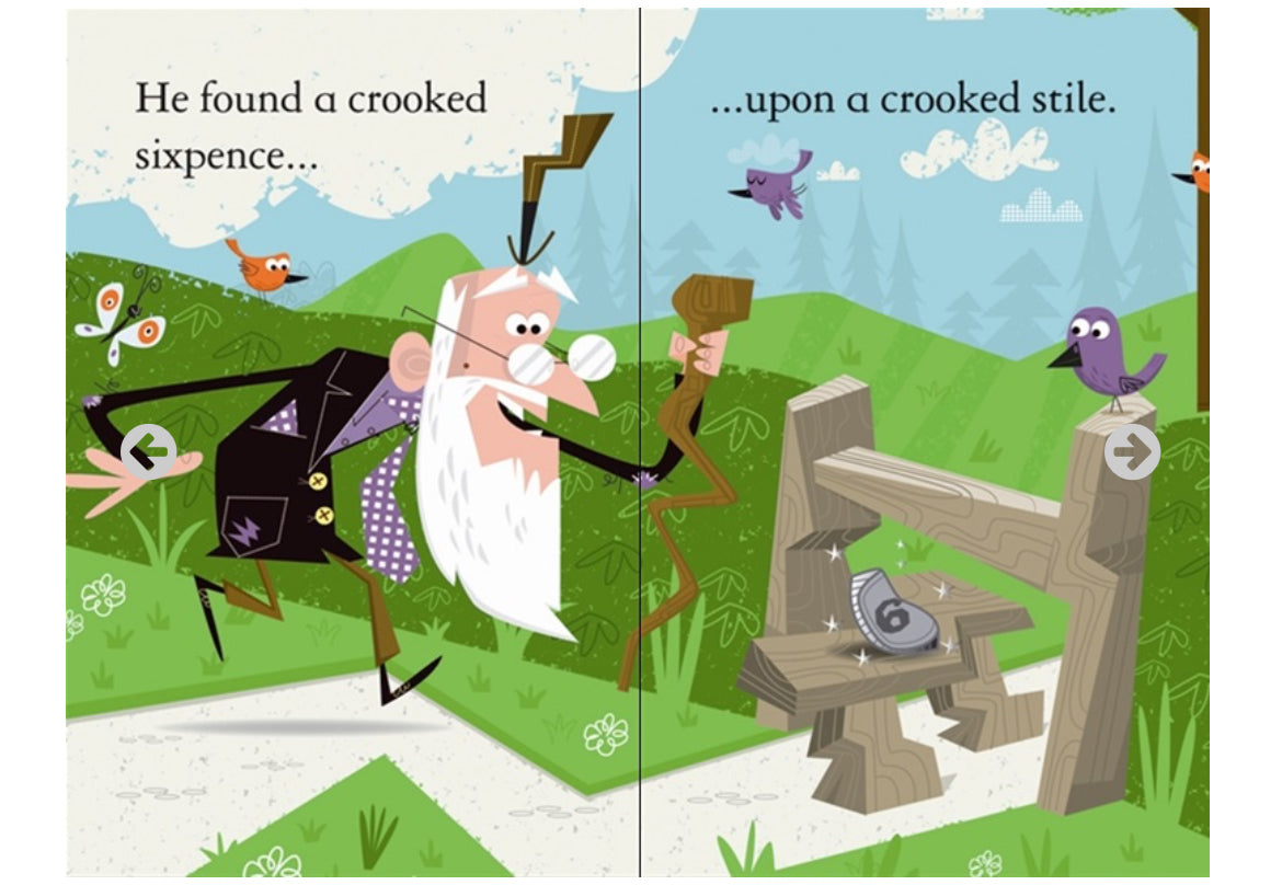 There Was a Crooked Man: Usborne First Reading Level 2