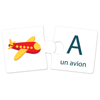 Match & Learn – Alphabet Français Puzzle set