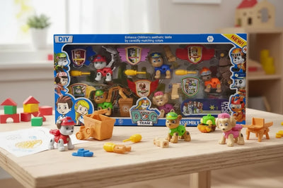 Dog Team Hero DIY Assembly Set – Paw Patrol Inspired Construction Kit