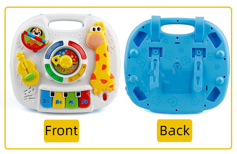 Musical multifunctional learning table