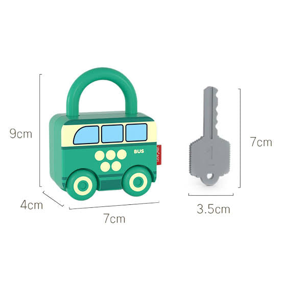 Locks cars and keys toy