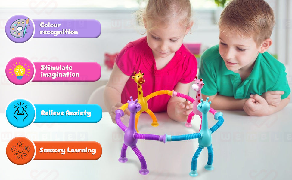 Giraffe sensory toys (telescopic giraffe)
