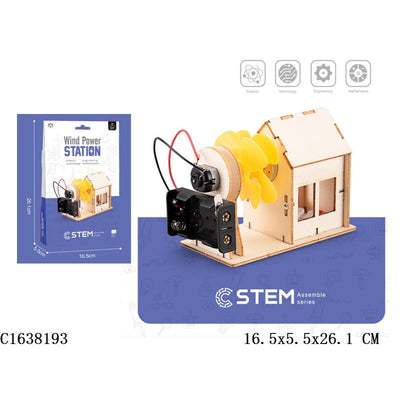 DIY Wind Power Station – STEM Educational Science Kit