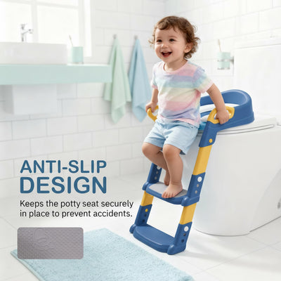 Toddler Toilet Training Seat with Step Ladder
