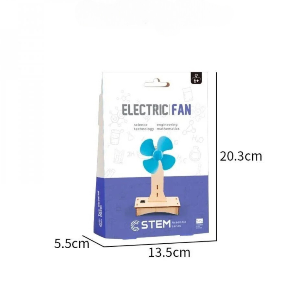 Electric Fan STEM Construction Kit – DIY Airflow Project
