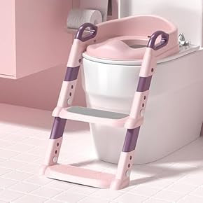 Toddler Toilet Training Seat with Step Ladder