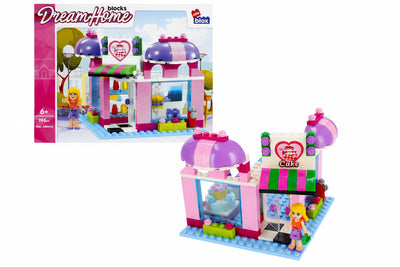 Happy Holiday Cake Shop Building Lego Set – 196 Pieces