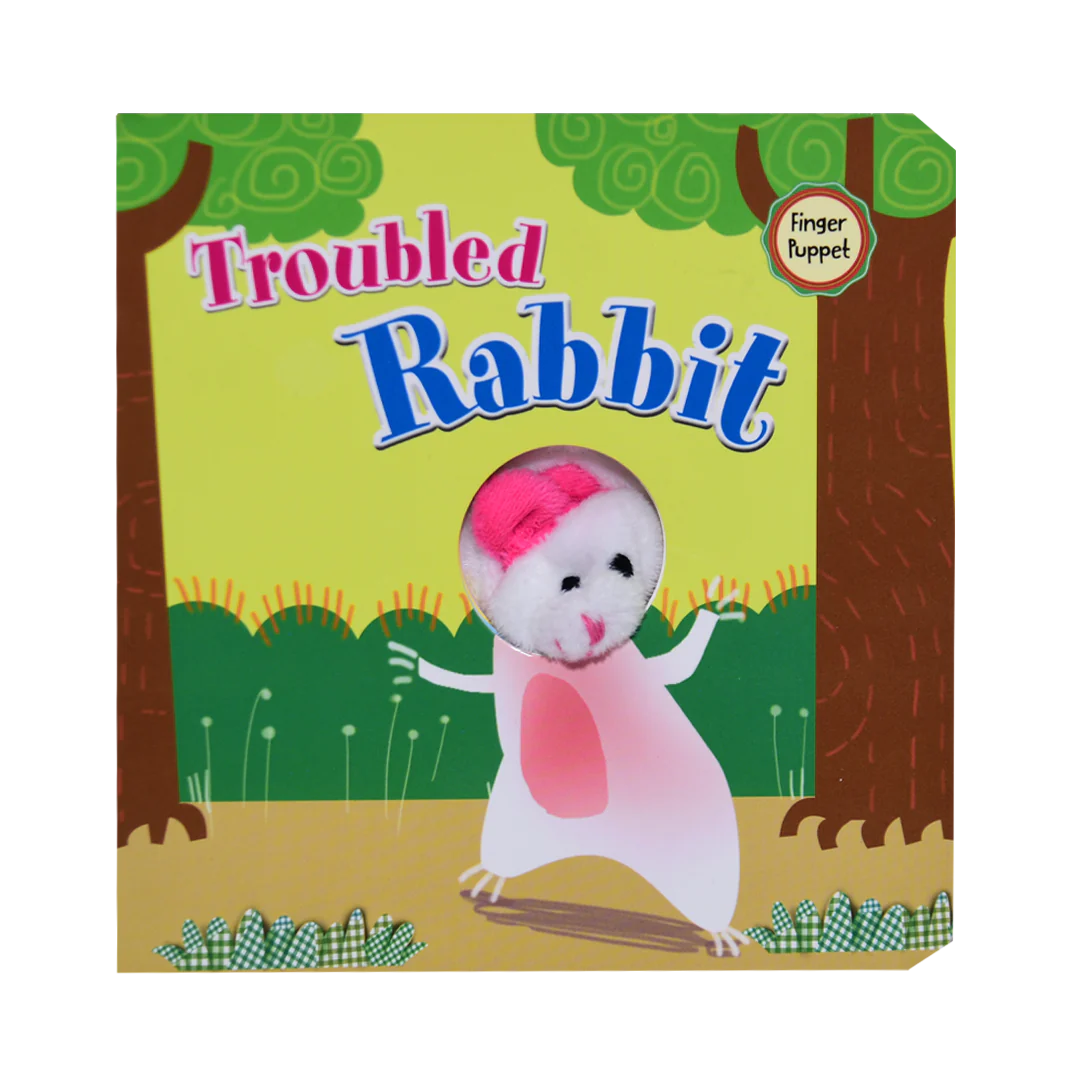 Finger Puppet Books - Troubled Rabbit