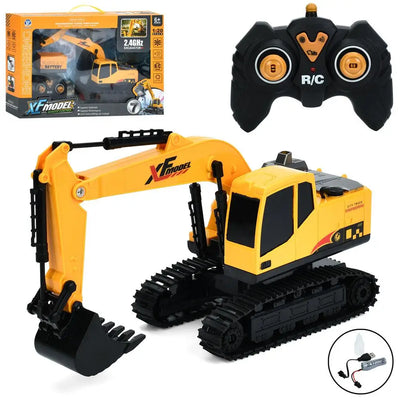 Remote Control Excavator Toy