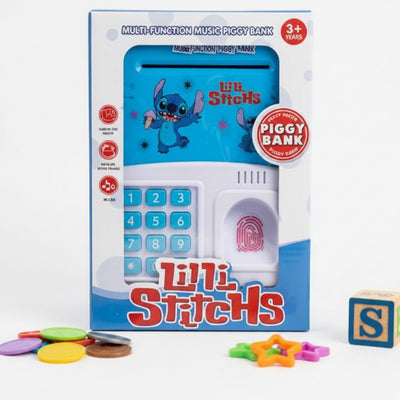 Multi-Function "High-Tech" Electronic Stitch Bank (Ages 3+) – Build Financial Literacy & Security Skills