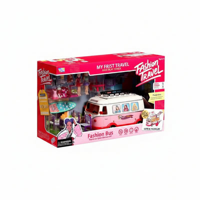 Fashion Bus Travel Role Play Set | Ages 3+ | Inspiring Creative Storytelling & Imagination