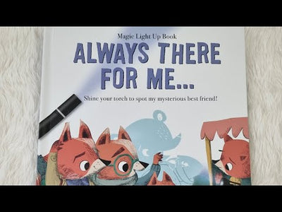 Always There For Me Magic Light Up Storybook Interactive UV Search & Find Picture Book for Kids (Ages 3-6)