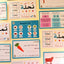 كروت قرائيات اللغة العربية (اكتب وامسح) – ١١٣ بطاقة-المنهج المتكامل لتحليل وتركيب الكلمات