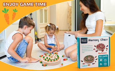 Memory chess toy (Mushroom)