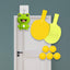 Froggy Hanging Table Tennis Trainer – Indoor Action & Reaction Game