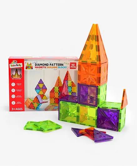Magnetic tiles-40 pcs