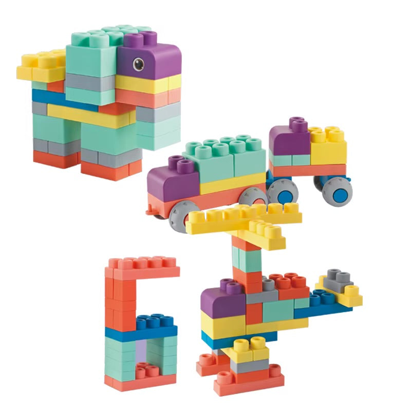 Soft Silicone Building Blocks-43 pieces