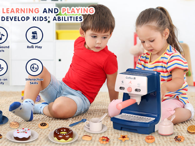 Coffee maker playset