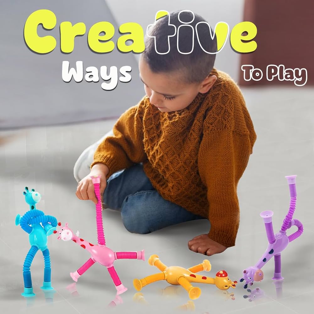 Giraffe sensory toys (telescopic giraffe)