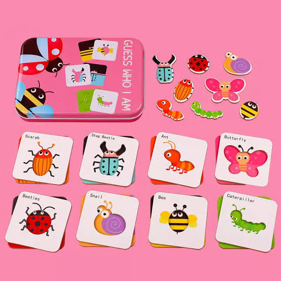 Guess Who I Am Puzzle -Insects