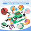 3D Baby Cloth Book – Farm Animals Sensory Soft Book