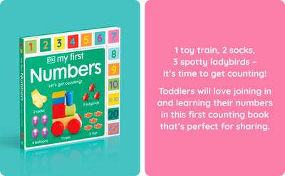 My First Numbers – Interactive Tabbed Board Book for Counting