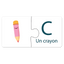 Match & Learn – Alphabet Français Puzzle set