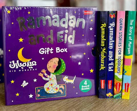 RAMADAN AND EID - GIFT BOX - (4 BOARD BOOKS SET)