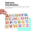 Classic Wooden Alphabet Peg Puzzle – 26-Piece Early Learning Board