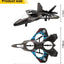 2.4GHz Remote Control Glider Airplane with Light - Mini Drone.