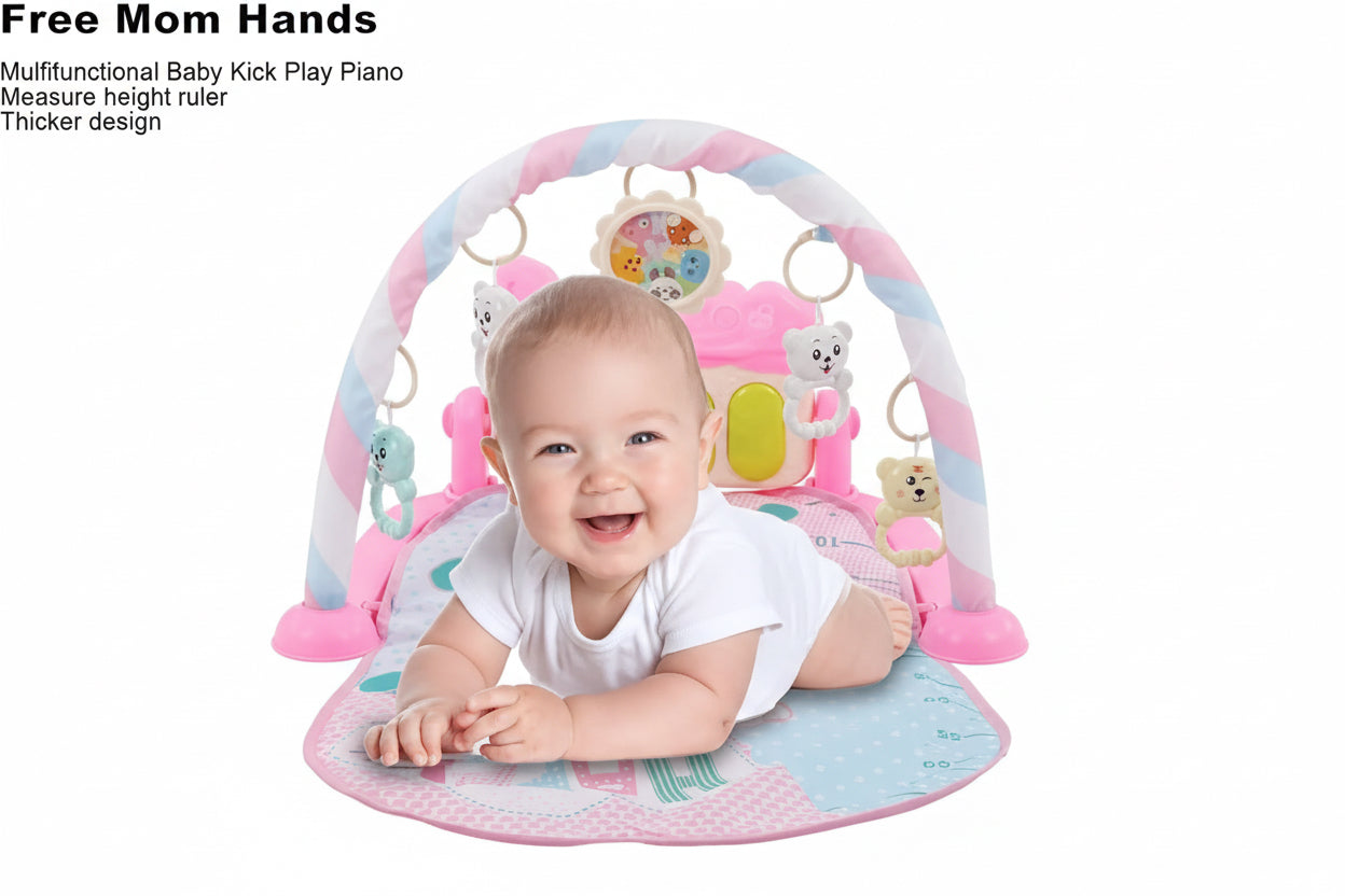 Musical Kick & Play Piano mat – 4-in-1 Baby Discovery Center