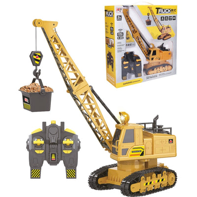 1:20 Scale 8-Channel RC Crawler Crane | Ages 3+ | Master Coordination & Mechanical Logic